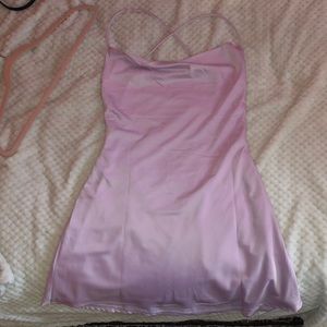 satin dress
